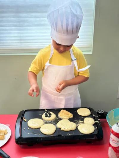 Child at Little Heaven Daycare
